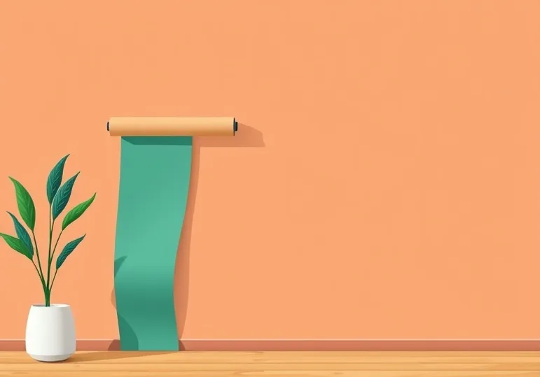 Pose de papier peint, rouleau et brosse à maroufler